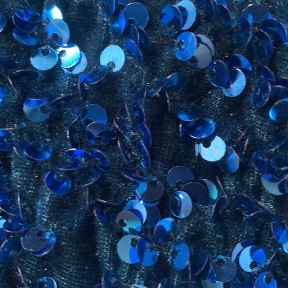 Sparkly blue homecoming dress - Picture 5 of 5